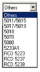 Οι διαθέσιμοι ενισχυτές είναι οι: Type 5011/5015, Type 5018, Signal Conditioner Type 5223 σε RCD Type 9123 και 9124, Signal