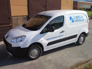 PREVOZI: Tovorno vozilo Peugeot Partner 1,6