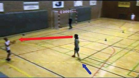 Οι παίκτες πρέπει να επικεντρωθούν στο να προσπαθήσουν να δώσουν ταχύτητα στην μπάλα, χρησιμοποιώντας τον καρπό τους.