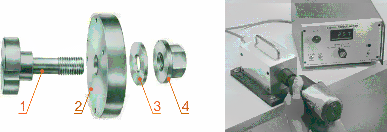 20.4.1 Kalibrátor namáhania skrutky Medzi najpoužívanejšie kalibrátory skrutiek patrí kalibrátor namáhania od firmy Skidmore-Wilhelm. Podobné výrobky dodávajú aj ďalší výrobcovia.
