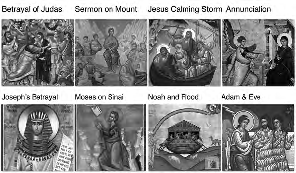 Church Iconography Program Church Iconography Program Beloved in Christ, In this bulletin you will find the program of our iconography, as well as a sample of what the remaining icons will look like.