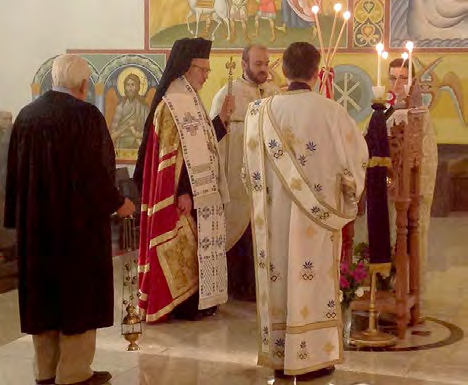 Community Event Photos 4th Salutations to the Theotokos service & Spiritual Retreat with His Eminence Metropolitan Sotirios (8 & 9 April 2016, St.