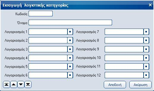 Atlantis Entry ERP Payroll III 309 Λογιστικές κατηγορίες Με την εργασία αυτή, έχετε τη δυνατότητα δημιουργίας πίνακα, με τις λογιστικές κατηγορίες των εργαζομένων.