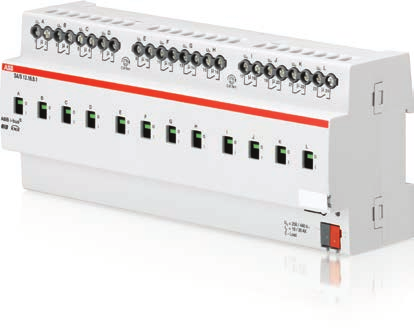 ABB i-bus KNX Εντολοδοτούμενοι επαφείς Μια πλήρης σειρά Οι εντολοδοτούμενοι επαφείς (switch actuators) χρησιμοποιούνται για την ασφαλή ενεργοποίηση/απενεργοποίηση