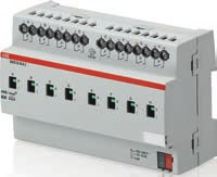 ABB i-bus KNX Έξοδοι Εντολοδοτούμενος επαφέας, 6/20 AX, C-Load, ράγας Διαθέτουν 2, 4, 8 ή 2 ανεξάρτητες επαφές ισχύος για τον έλεγχο διαφορετικών ηλεκτρικών φορτίων.