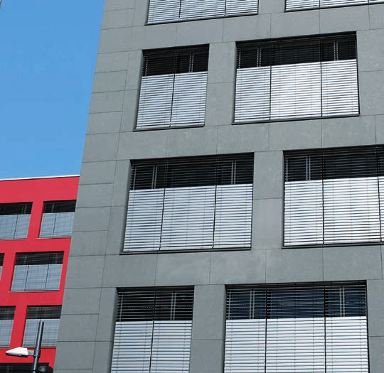 Μηχανισμοί Σκίασης Σκίαση και θερμοκρασιακός έλεγχος Η σύγχρονη κτιριακή εγκατάσταση προσφέρει ένα υψηλό επίπεδο χρηστικότητας, ενώ παράλληλα καλύπτει και κάποιες αυξημένες απαιτήσεις ασφαλείας.