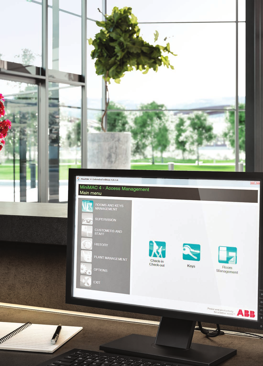 ABB i-bus KNX Smart Home and Intelligent Building Access Control Control Product Έλεγχος