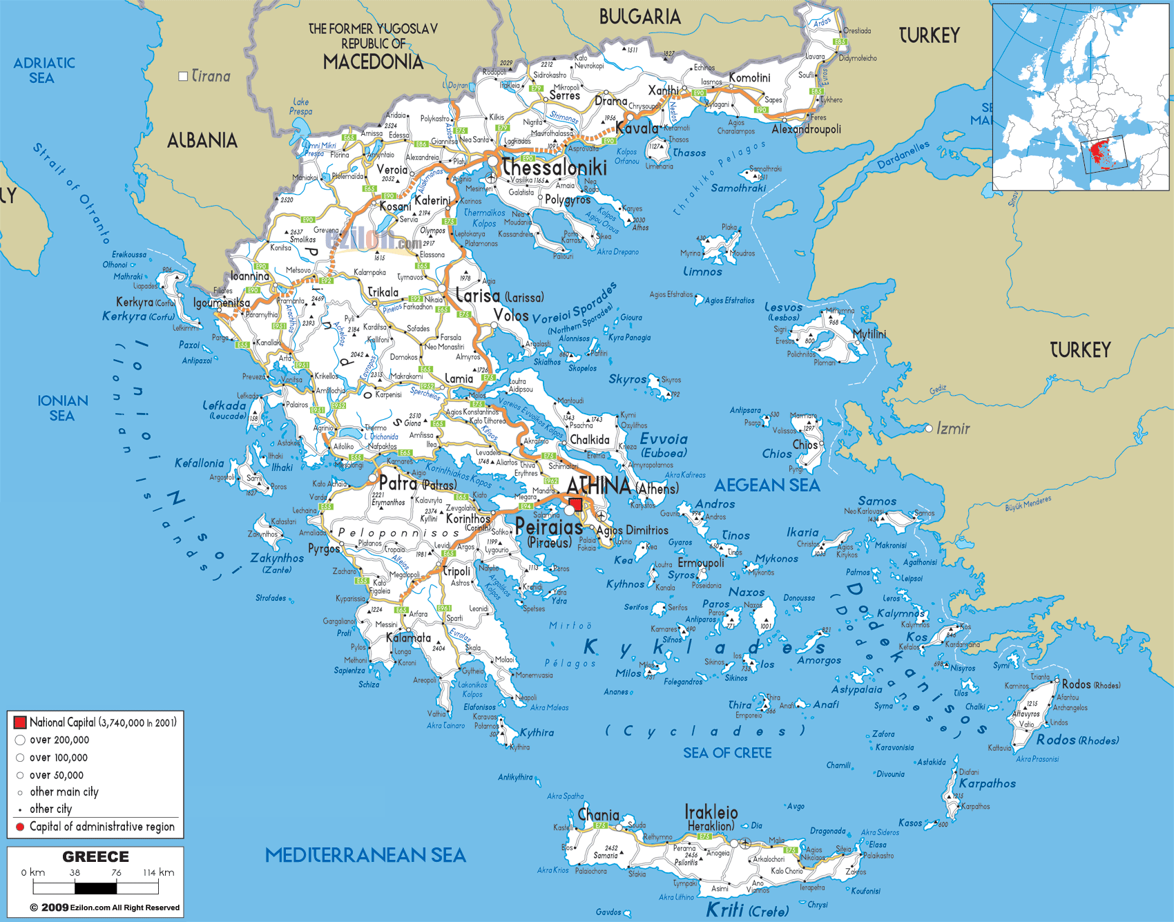 είναι ο προσανατολισμός, το μέγεθος, το σχήμα, το χρώμα, το πρότυπο και η γραμματοσειρά.