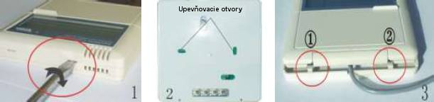 Číslo Popis 1 Indikátor napájania 2 Tlačidlo (On/Off) "zapnutie/vypnutie" 3 Tlačidlo (Clock) "Hodiny" 4 Tlačidlo (Holiday) "Dovolenka" SR868C8 nemá túto funkciu 5 Tlačidlo manuálneho ohrevu (Heating)
