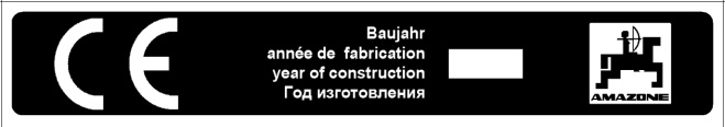 κατασκευής Μντέλ έτυς 4.8 Τεχνικά χαρακτηριστικά Οι παρακάτω απεικνίσεις δείχνυν τη διάταξη της πινακίδας τύπυ και τυ σήματς CE. Εικ.