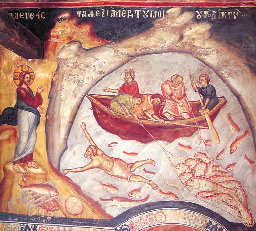 να γίνουν Απόστολοί του στον κόσμο. Α. Οι μαθητές προετοιμάζονται για τον αγώνα τους, μαθαίνοντας πώς θα γίνουν «ψαράδες ανθρώπων». Β.