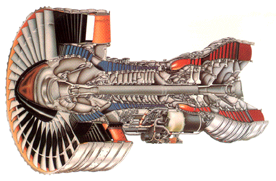 αξονοστρόβιλο. Επίσης, ο κινητήρας αυτός χρησιμοποιείται, σε κάποιες περιπτώσεις, και ως εναλλακτικό μέσο παροχής ισχύος (Auxiliary Power Unit, APU) σε ένα αεροσκάφος.