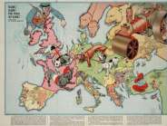 Canistris's maps are fanciful anthropomorphic perspectives on geography, cartography and religion, a style that was to become a popular form of
