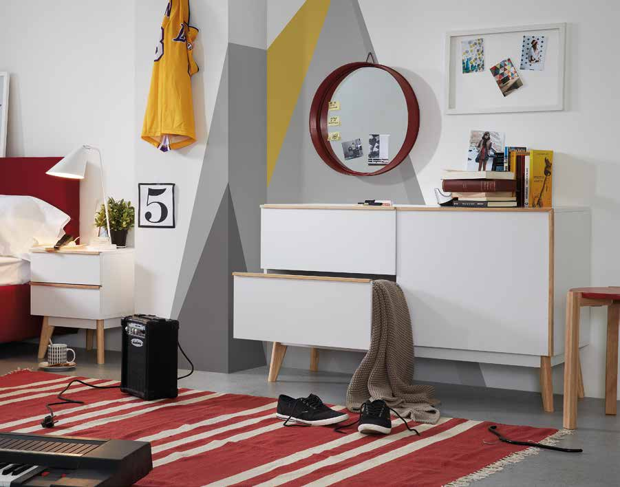 20 21 Κομοδίνο Bedside table Furniture to dream Η συλλογή Meety συνδυάζει μοντέρνα έπιπλα με σύγχρονο Σκανδιναβικό design σε ελκυστική τιμή.