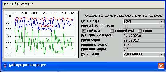 Page 8 of 14 Η οθόνη του applet παρουσιάζει µία λευκή περιοχή στα δεξιά όπου βρίσκονται οι προσοµοιωµένοι οργανισµοί (κόκκινα σαρκοφάγα, µπλε φυτοφάγα και πράσινα φυτά -- µερικά από αυτά που