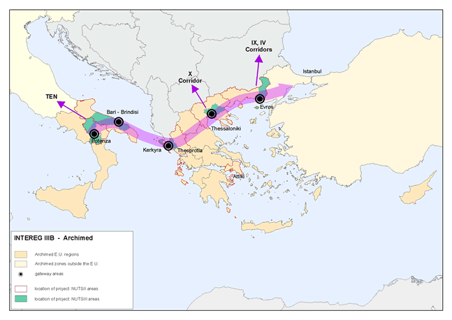 προσβασιμότητα & κινητικότητα Project Spatial Impacts of Multimodal Corridor Development