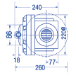 type / Τύπος παλµού Reed switch or Reed switch & Hall