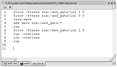 Γενικά, κατά τθ προςομοίωςθ κωδίκων VHDL καλό κα είναι να ακολουκοφνται κάποιοι βαςικοί κανόνεσ: Εκτελοφμε προςομοίωςθ ςε κάκε υποκφκλωμα (component) του ςχεδιαςμοφ ξεχωριςτά και ζπειτα ςε όλο το