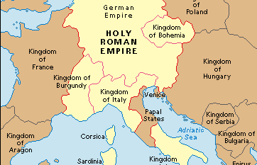 Holy Roman Empire Αγία Ρωμαϊκή Αυτοκρατορία του Γερμανικού Έθνους Πηγή: