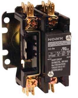 Definite Purpose Contactors Ex9CK Product Selection Guide Label C 1 2 4 3 1 Brand 2 Product Selection 3 AC 4 UL Recognized Component Product Selection Guide Ex9CK 40 A 30 G 7 E NOARK Ex9CK Series