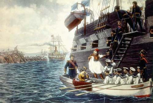 Ο Όθωνας εγκαταλείπει την Ελλάδα - 1862 Το πολίτευµα µπορεί να έγινε Συνταγµατική