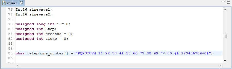 1) Μεταβαίνουμε στην οθόνη C/C++ Projects (και όχι στην οθόνη Debug), επιλέγοντάς την από τον επιλογέα οθόνης άνω δεξιά. Επιλέγουμε το αρχείο που θα τροποποιήσουμε (π.χ. main.
