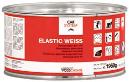 36 : ΣΙΔΗΡOΣΤΟΚΟΙ Elastic weiss Πολυεστερικός στόκος ψιλός - Λευκος Για ψιλό και χονδρό στοκάρισμα μικρών ατελειών. Δεν αφήνει πόρους και δημιουργεί τέλεια επιφάνεια.
