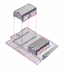 Κύρια Μνήµη (Main( Memory) Ηκύρια µνήµη γενικώς χρησιµοποιεί Dynamic RAM (DRAM), στην οποία χρησιµοποιείται ένα transistor για την αποθήκευση ενός bit, αλλά απαιτεί µία περιοδική ανανέωση των