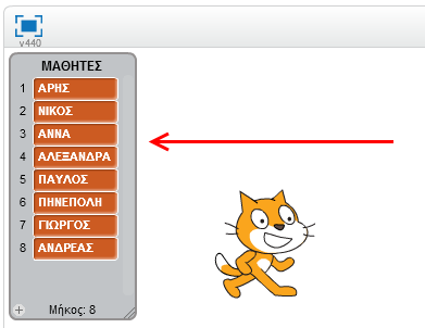 Εκτέλεσε το προηγούμενο βήμα πολλές φορές (με διαφορετικό κάθε φορά όνομα) για