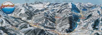 Salzburger Sportwelt Amadè. FLACHAU Nalazi se na 925 m nadmorske visine i poznat je po brojnim skijaπkim natjecanjima.