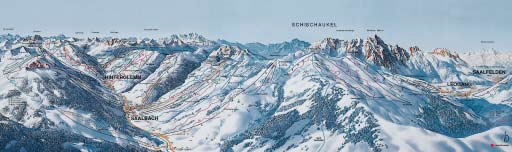 Saalbach SAALBACH SKIJANJE - ZABAVA - SHOPPING Saalbach je vrhunsko sportsko-rekreativno srediπte s mnogim sadræajima. Nalazi se na nadmorskoj visini od 1003 do 2100 m.