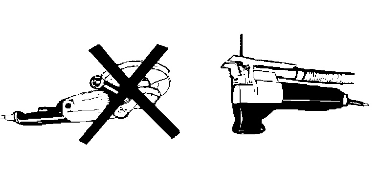 V primeru rezanja plošč na montaži so dovoljene izključno škarje in žage, ki ne segrejejo mesta odreza na visoko temperaturo (slika 16).