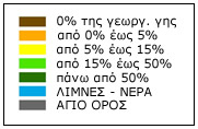 στρ. Παραγωγή 1.95 χιλ. τόνοι Ποσοστό κάλυψης γ. γης 16,2% Εικόνα 2.1. Χάρτης κλιμάκωσης της καλλιέργειας σκληρού σιταριού.