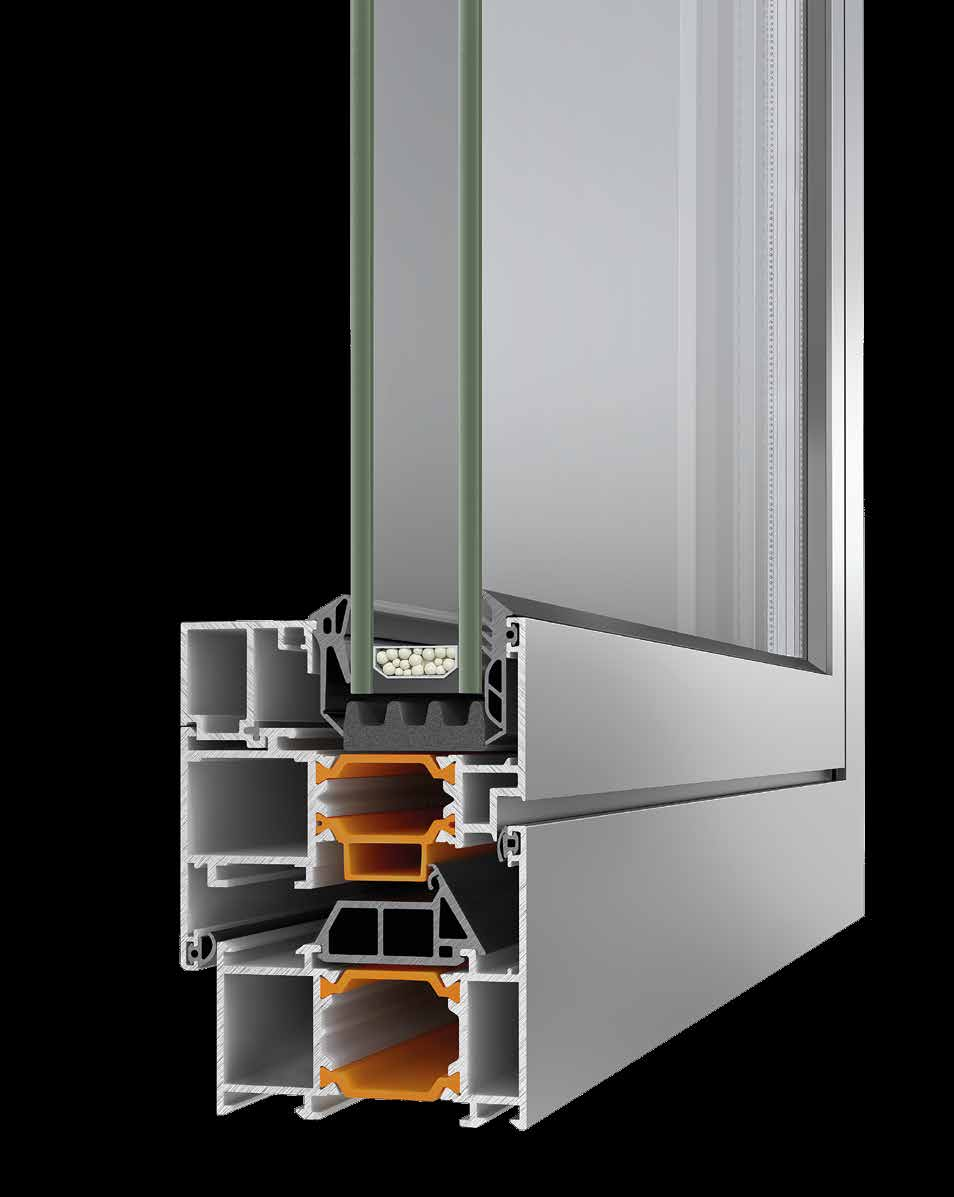 SMARTIA S67 ΕΞΩΤΕΡΙΚΗ ΟΨΗ ΑΝΟΙΓΟΜΕΝΑ Το SMARTIA S67 αποτελεί ένα νέο σύστημα ανοιγόμενων-ανακλινόμενων θερμομονωτικών κουφωμάτων με προηγμένη θερμομόνωση που μπορεί να συνδυαστεί τόσο με μηχανισμό