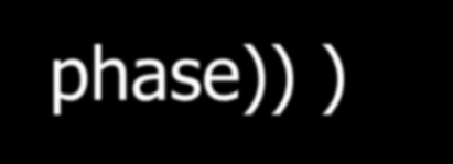 Κανόνες ελέγχου It can also be written as a sequence of phases to be cycled through (deffacts control-information (phase detection) (phase-sequence isolation recovery detection) ) (defrule