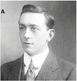 8 9 (A) Arthur Holmes ca. 1910, ο θεμελιωτής της σύγχρονης ραδιοχρονολόγησης.