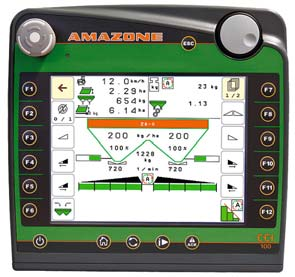 20 ZA-V Tronic «Προπαντός σε μικρά έως μεσαία πλάτη εργασίας η απλή ρύθμιση ποσότητας του ZA-V επιτυγχάνει ήδη καλά αποτελέσματα κατά την εγκάρσια διανομή σε σφηνοειδή χωράφια.