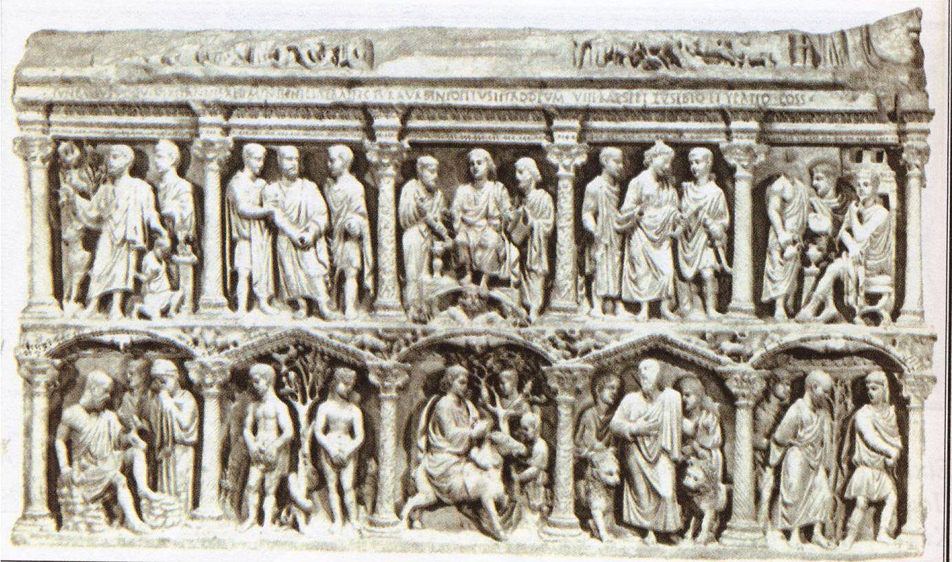 Εικόνα 5 Σαρκοφάγος του Ιουνίου Βάσσου (395).