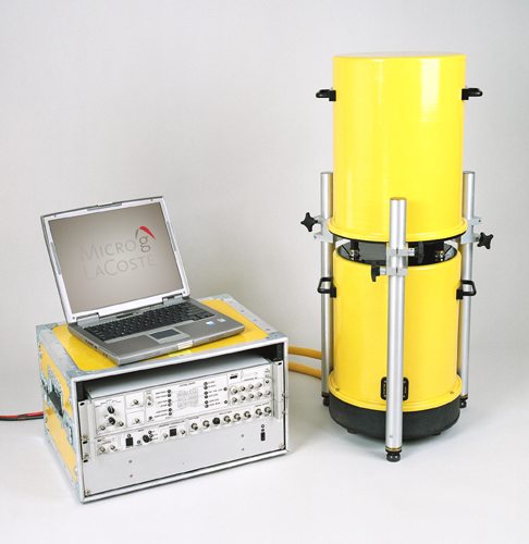 of the art) absolútne gravimetre Micro-g FG-5