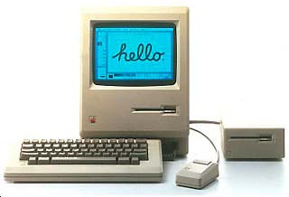Μετά την ανακάλυψη των ημιαγωγών.. 1984 Apple introduces the Macintosh, a computer using a mouse and graphic interface. 128 KB RAM 64 KB ROM 3.
