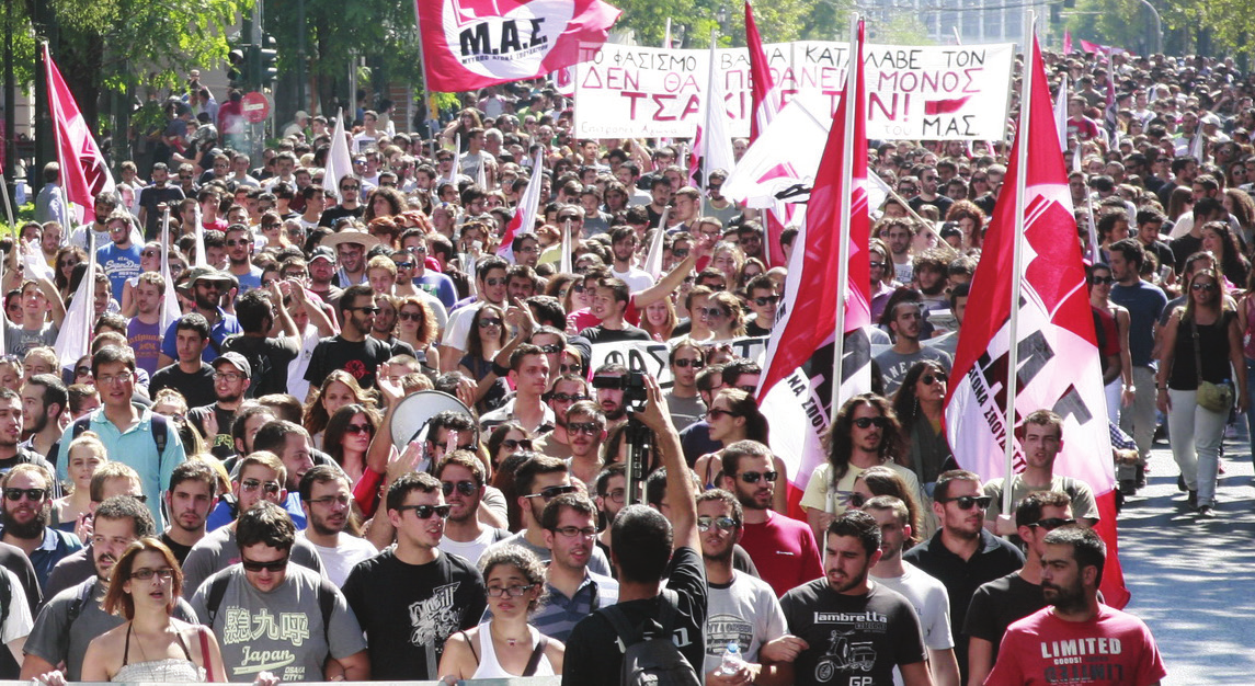 ΚΑΛΕΣΜΑ ΤΗΣ ΚΝΕ ΣΤΟΥΣ ΦΟΙΤΗΤΕΣ ΚΑΙ ΤΟΥΣ ΣΠΟΥΔΑΣΤΕΣ Σπάσε τα δεσμά της ΕΕ και των μονοπωλίων! Μπες στον αγώνα για τις σπουδές και τη ζωή που έχουμε ανάγκη!