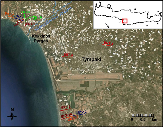 Εικόνα 54 Η περιοχή του Τυμπακίου με