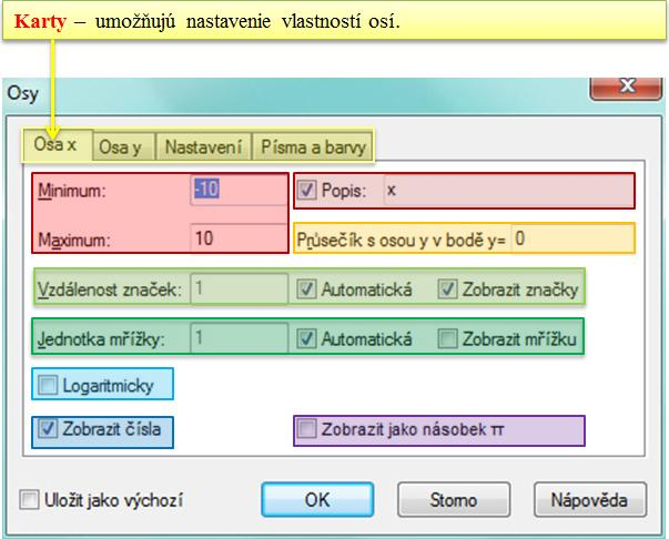 1.4 Nastavenia Nastavenia jednotlivých položiek z hlavnej ponuky sú veľmi dôležitým bodom efektívneho využívania možností, ktoré program Graph ponúka.