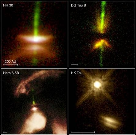 ΑΣΤΕΡΕΣ T TAURI Εικόνα 10: Αστέρες τύπου T Tauri.