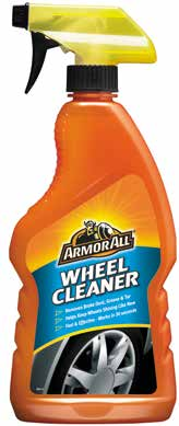 Το Wheel Clean είναι ένα ισχυρό καθαριστικό για αφαίρεση δύσκολης βρομιάς όπως υπολείμματα από φρένα, λάδι, πίσσα