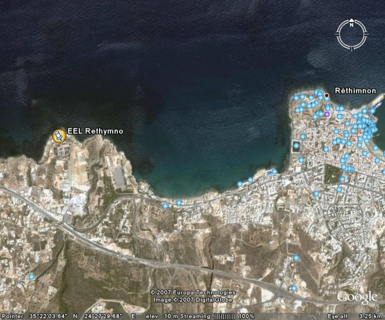 3.2.Ρέθυμνο 3.2.1.Στοιχεία από το πεδίο: Η εγκατάσταση επεξεργασίας λυμάτων στην πόλη του Ρεθύμνου βρίσκεται στην περιοχή του Κουμπέ και εξυπηρετεί ισοδύναμο πληθυσμό της τάξη των 60.