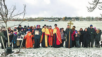 Nicholas Cathedral youth, Bishop Sevastianos of Zela, Archbishop Demetrios and Fr.