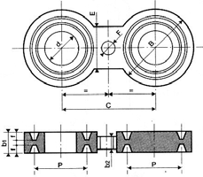 SPECTACLE BLINDS π ''RTJ'' º Δ, CLASS 00-00 π π ƒ ªμ LINE SPACERS and SPACERS π ''RTJ'' CLASS 00-00 FIG. CLASS 00 ΓΙΑ RTJ CLASS 00 ΓΙΑ RTJ ΟΝΟΜ. NPS ΕΣΩΤ. d ΕΞΩΤ. B AΠ. ΚΕΝΤΡ.