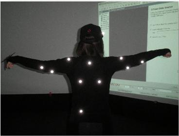 Figure 23: Διεπιφάνεια Unity 3D 4.2.3 Εργαστήριο Motion Capture Πανεπιστημίου Κύπρου Το εργαστήριο έχει χρησιμοποιηθεί για την καταγραφή κίνησης από πραγματικό χορευτή real time.