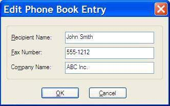 3. Στο παράθυρο διαλόγου Edit Phone Book (Επεξεργασία τηλεφωνικού καταλόγου), επισημάνετε ένα υπάρχον όνομα και κάντε κλικ στο Edit (Επεξεργασία ).